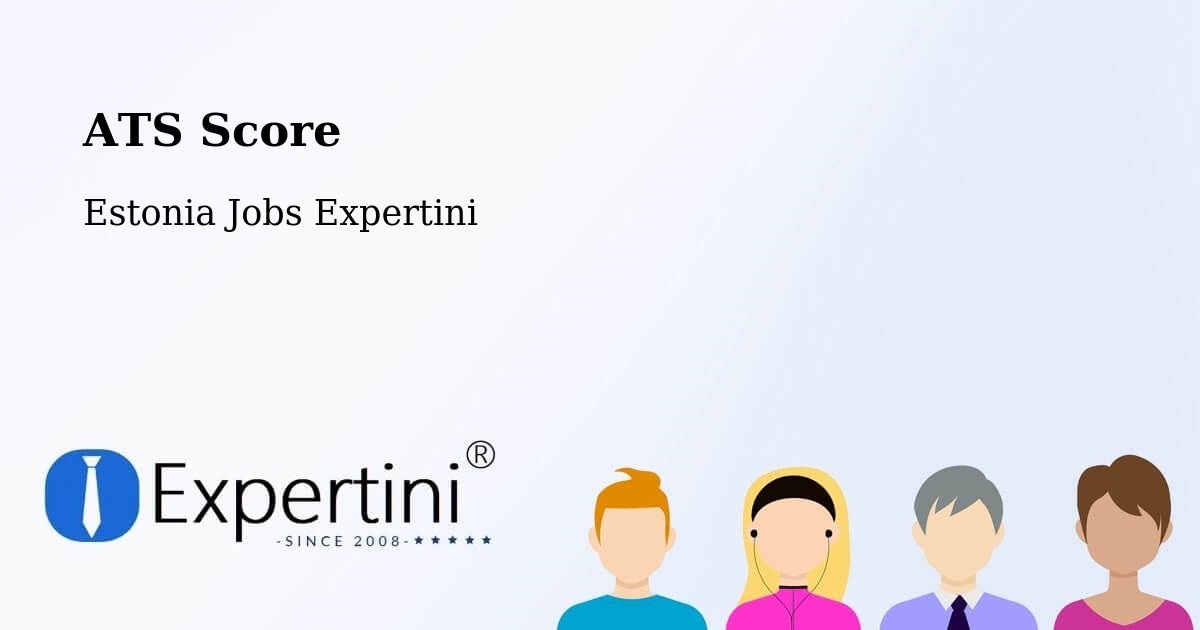 Resume ATS Score & Job Description Match Tool – Aseri - Estonia Jobs Expertini